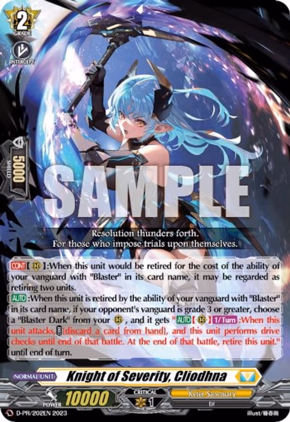 Knight of Severity, Cliodhna - PR (D-PR/202EN 2023)