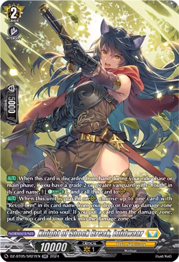 Knight of Shock Break, Luidwaar - SR (DZ-BT05/SR27EN)