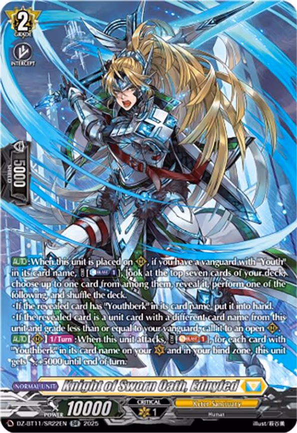 Knight of Sworn Oath, Ednyfed - SR (DZ-BT11/SR22EN)