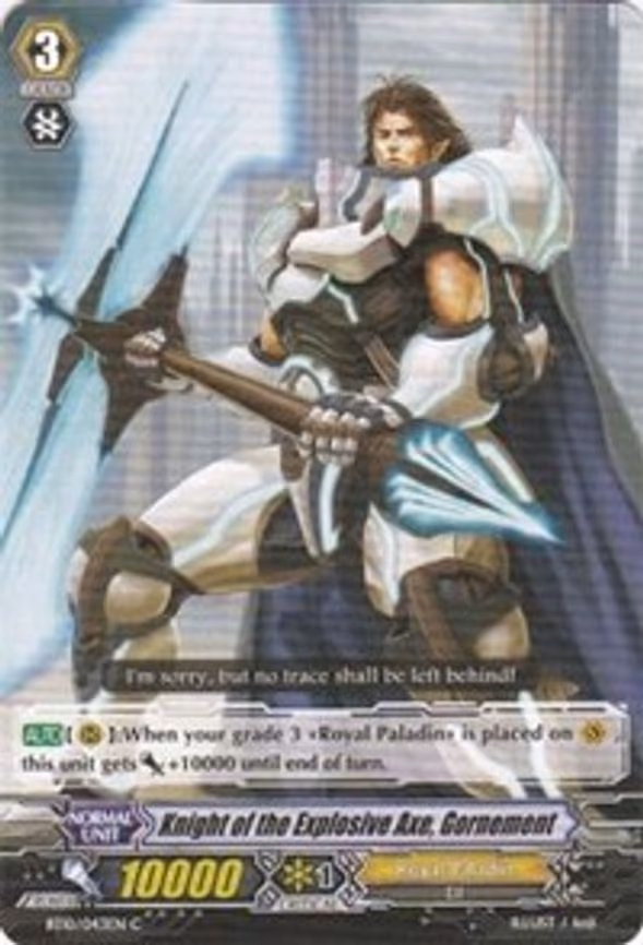 Knight of the Explosive Axe, Gornement - C (BT10/043EN)