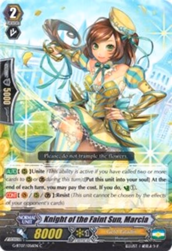Knight of the Faint Sun, Marcia - C (G-BT07/056EN)