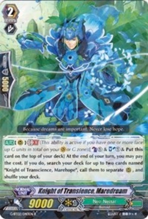 Knight of Transience, Maredream - R (G-BT02/040EN)