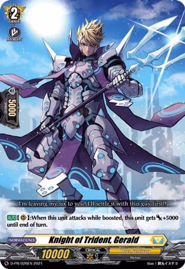 Knight of Trident, Gerald - PR (D-PR/026EN)
