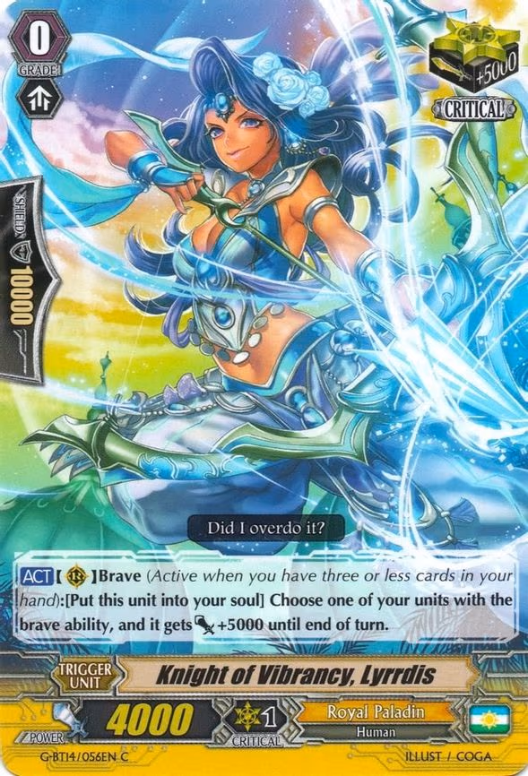 Knight of Vibrancy, Lyrrdis - C (G-BT14/056EN)