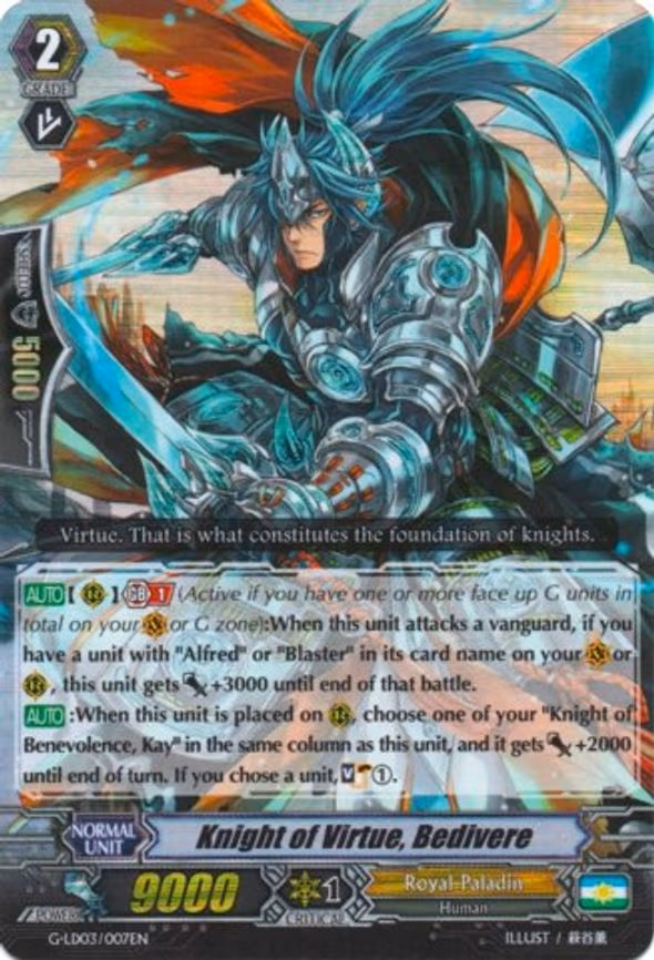 Knight of Virtue, Bedivere