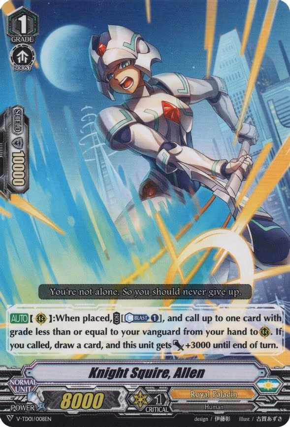 Knight Squire, Allen