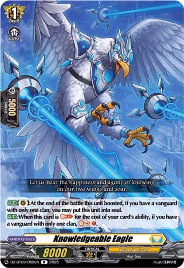Knowledgeable Eagle - R (DZ-BT09/059EN)