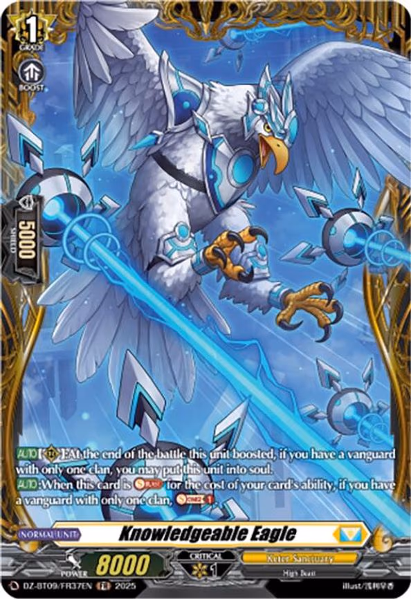 Knowledgeable Eagle - Frame Rare (DZ-BT09/FR37EN)