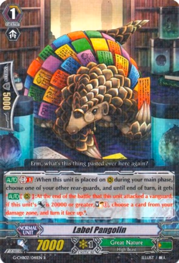 Label Pangolin - R (G-CHB02/041EN)
