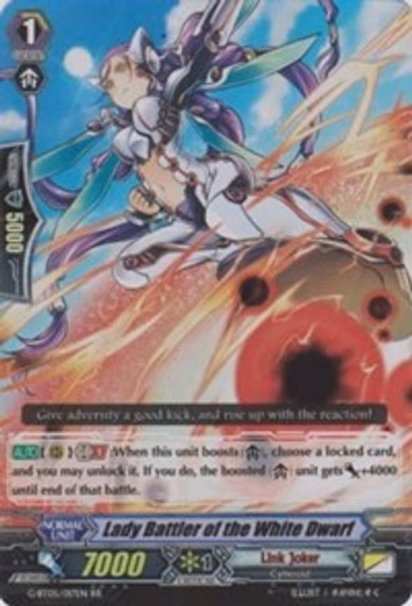 Lady Battler of the White Dwarf - RR (G-BT05/017EN)