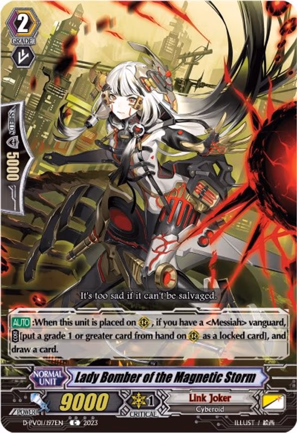 Lady Bomber of Magnetic Storm - C (D-PV01/197EN)
