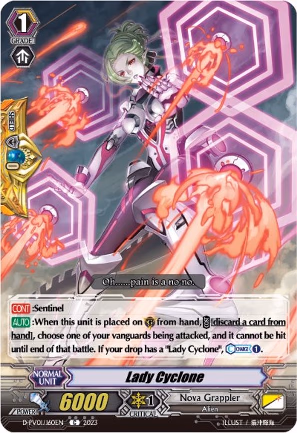 Lady Cyclone - C (D-PV01/160EN)