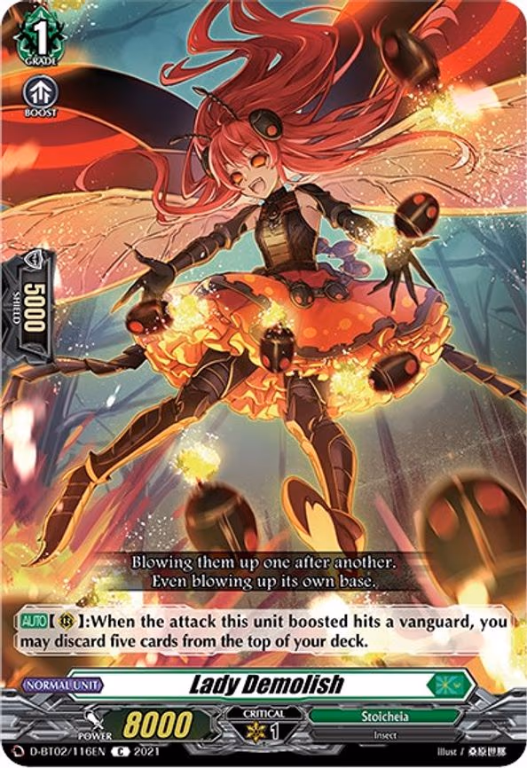 Lady Demolish - C (D-BT02/116EN)
