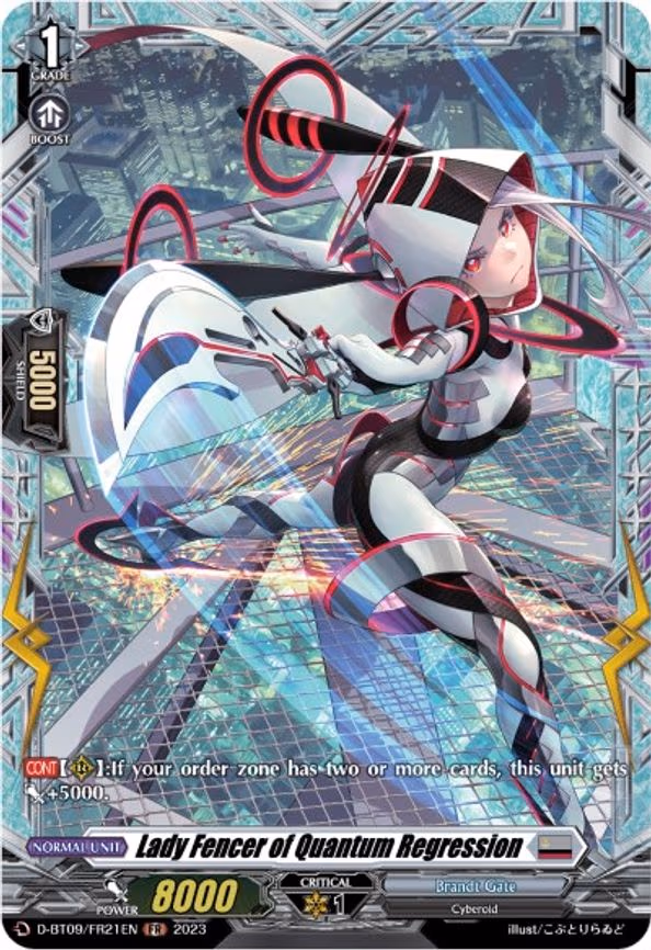 Lady Fencer of Quantum Regression - FR (D-BT09/FR21EN)