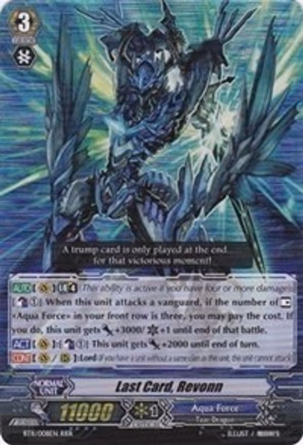 Last Card, Revonn - RRR (BT11/008EN)