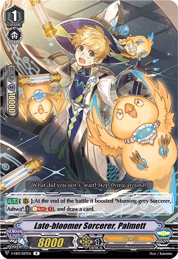 Late-bloomer Sorcerer, Palmett - R (V-EB13/027EN)