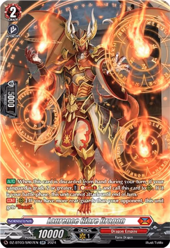 Laurence Glare Dragon - SR (DZ-BT03/SR07EN)