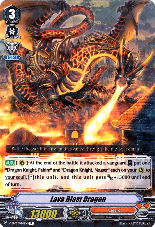 Lava Blast Dragon - R (V-EB07/020EN)