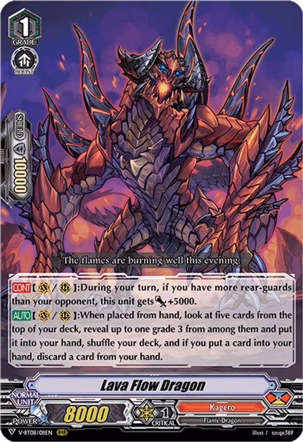 Lava Flow Dragon - RRR (V-BT08/011EN RRR)