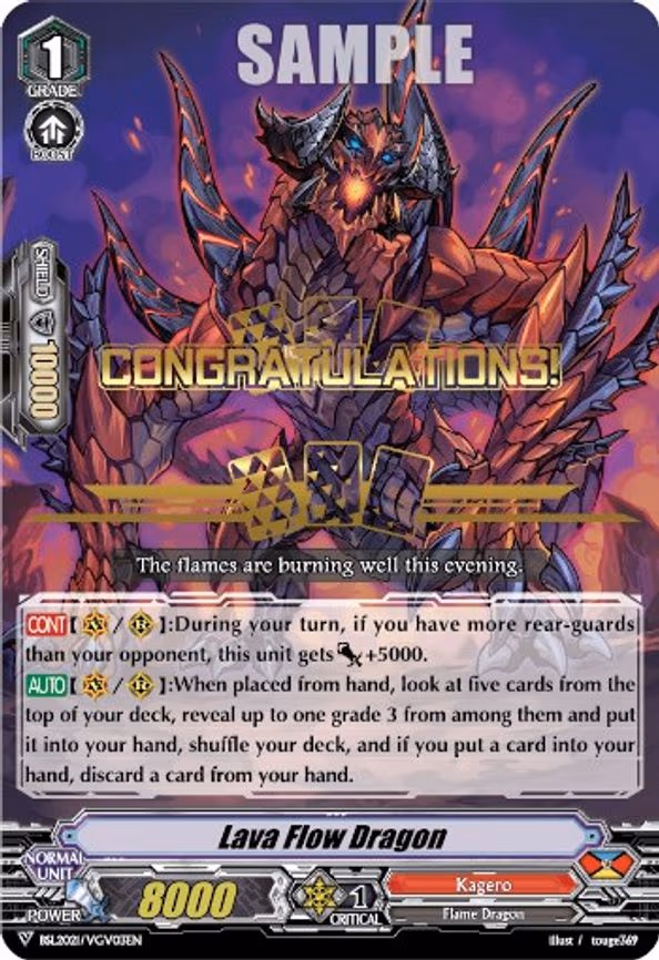 Lava Flow Dragon - PR (BSL2021/VGV03EN)