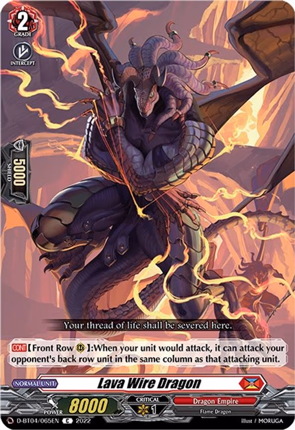 Lava Wire Dragon - C (D-BT04/065EN)