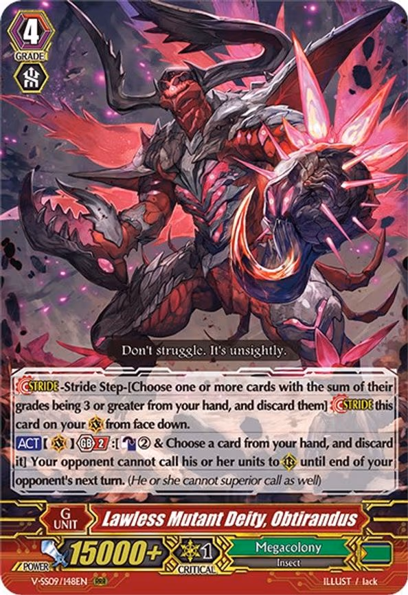 Lawless Mutant Deity, Obtirandus - RRR (V-SS09/148EN)