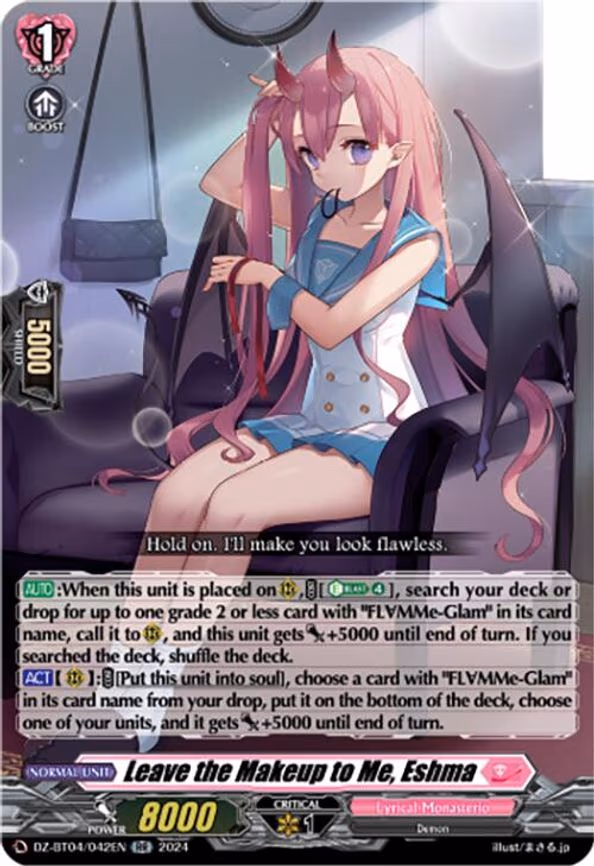 Leave the Makeup to Me, Eshma - RR (DZ-BT04/042EN)