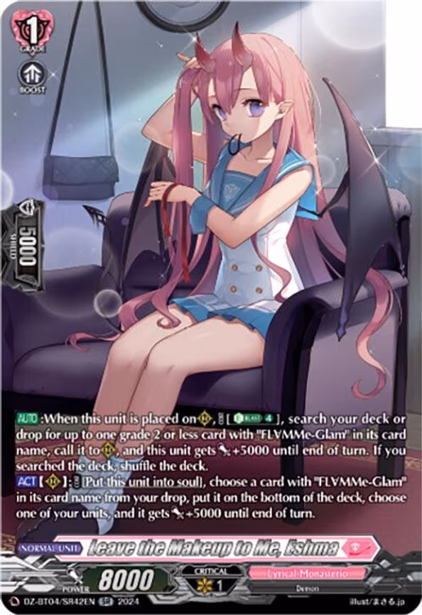 Leave the Makeup to Me, Eshma - SR (DZ-BT04/SR42EN)