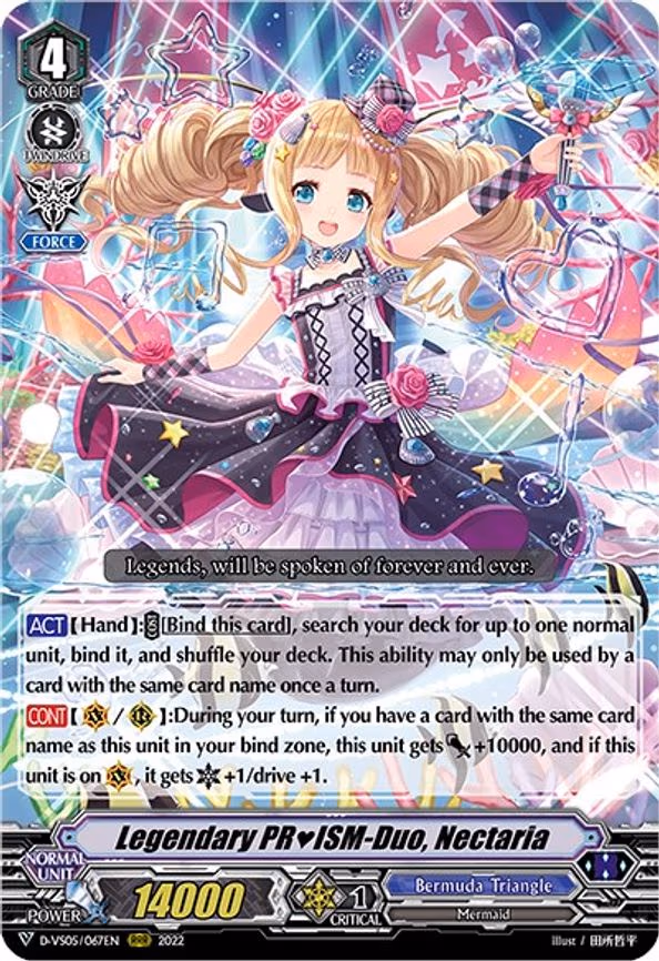Legendary PRISM-Duo, Nectaria - RRR (D-VS05/067EN)