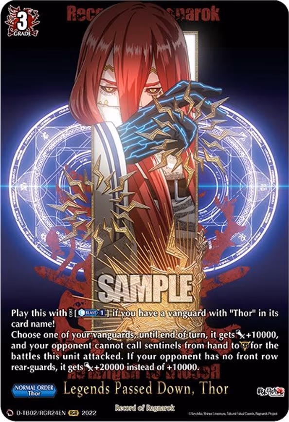 Legends Passed Down, Thor - RGR (D-TB02/RGR24EN)