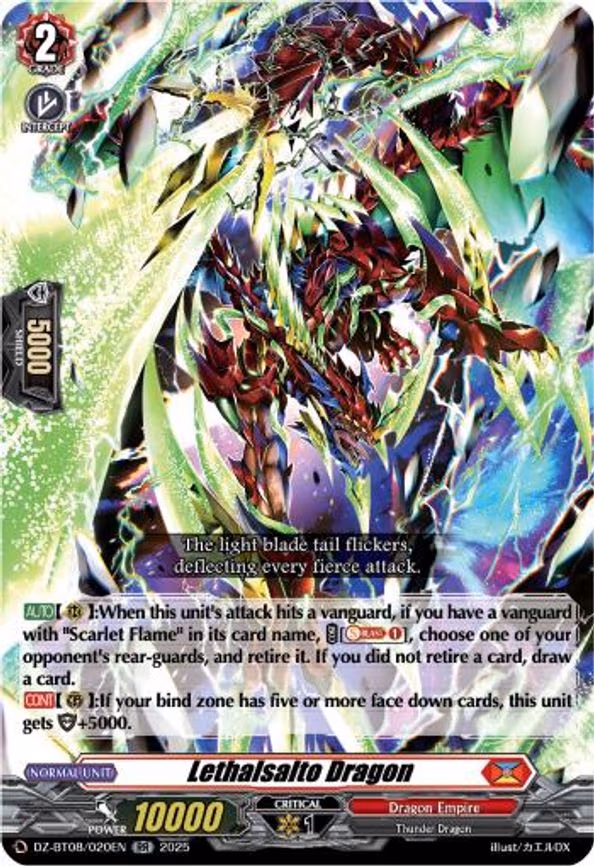 Lethalsalto Dragon - RR (DZ-BT08/020EN)