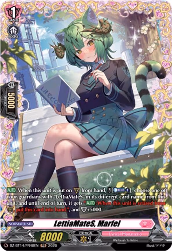 LettiaMateS, Marfel - Frame Rare (DZ-BT14/FR48EN)