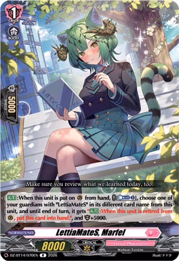 LettiaMateS, Marfel - R (DZ-BT14/070EN)