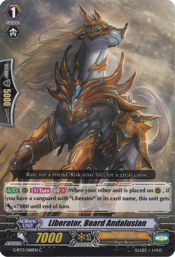 Liberator, Board Andalusian - C (G-BT13/068EN)