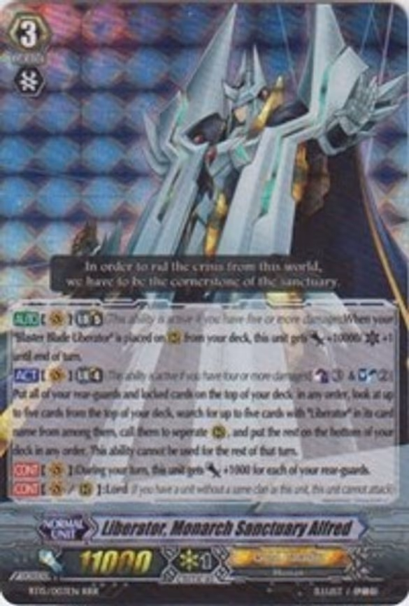 Liberator, Monarch Sanctuary Alfred - RRR (BT15/003EN)