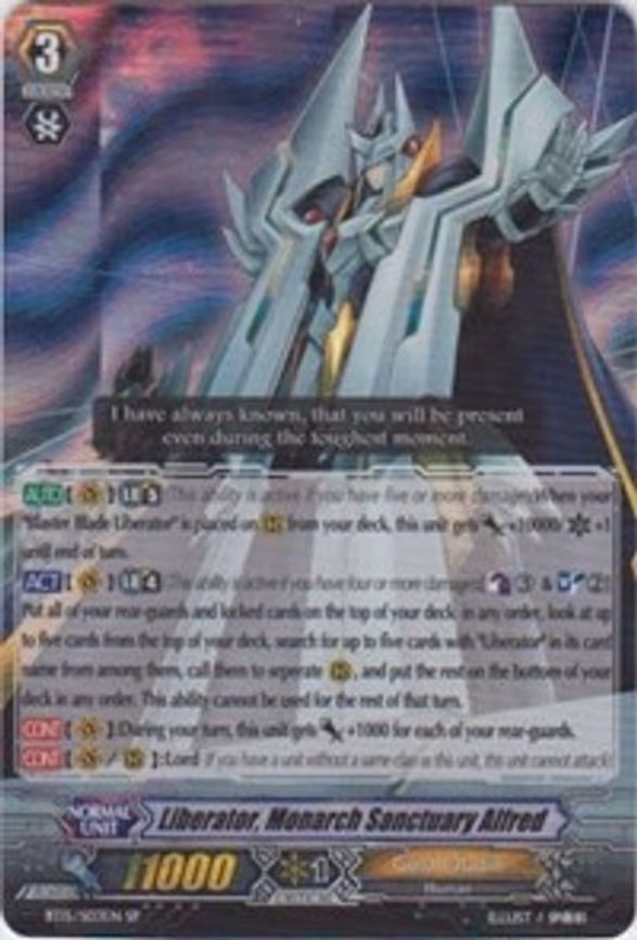 Liberator, Monarch Sanctuary Alfred - SP (BT15/S03EN)