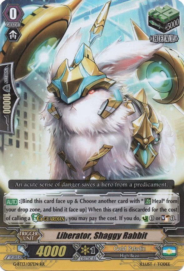 Liberator, Shaggy Rabbit - RR (G-BT13/017EN)