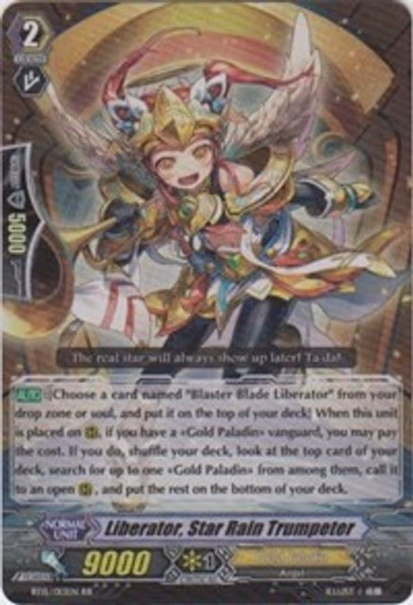 Liberator, Star Rain Trumpeter - RR (BT15/013EN)