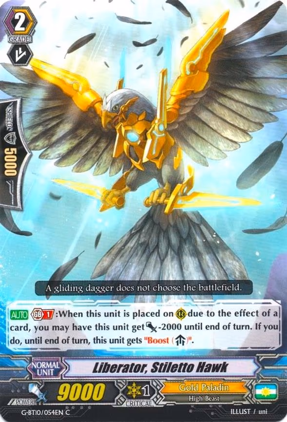 Liberator, Stiletto Hawk - C (G-BT10/054EN)