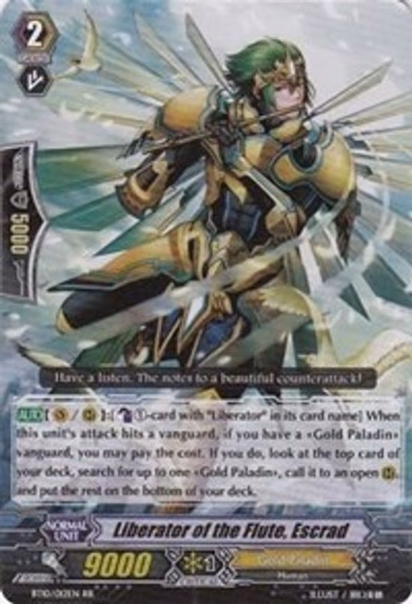 Liberator of the Flute, Escrad - RR (BT10/012EN)