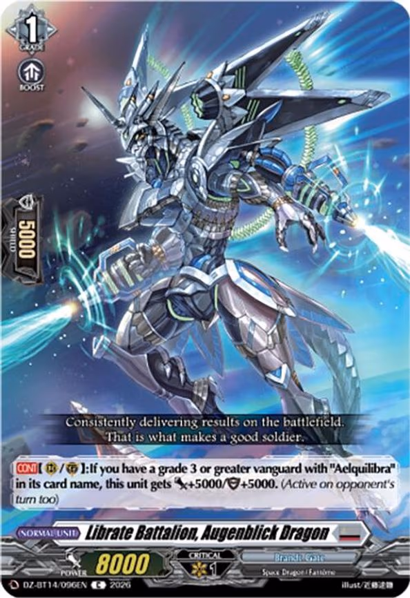 Librate Battalion, Augenblick Dragon - C (DZ-BT14/096EN)