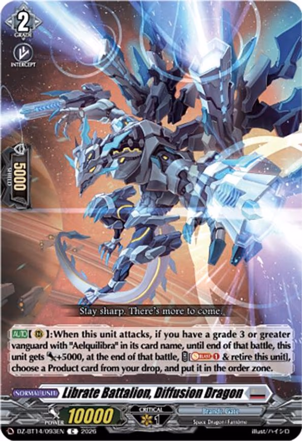 Librate Battalion, Diffusion Dragon - C (DZ-BT14/093EN)