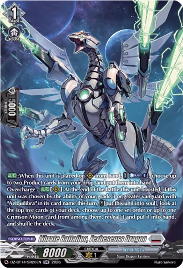 Librate Battalion, Ferbeseuss Dragon - SR (DZ-BT14/SR20EN)