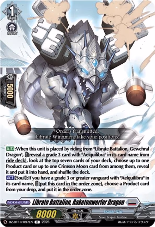 Librate Battalion, Raketenwerfer Dragon - C (DZ-BT14/097EN)