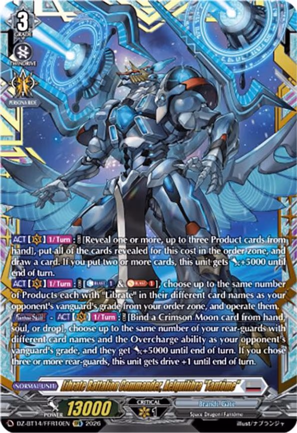 Librate Battalion Commander, Aelquilibra "Fantome"