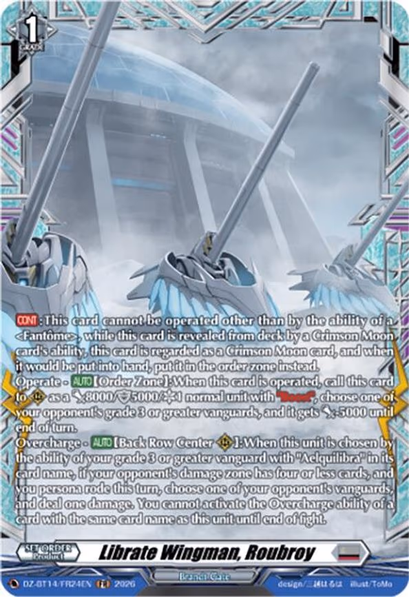 Librate Wingman, Roubroy - Frame Rare (DZ-BT14/FR24EN)
