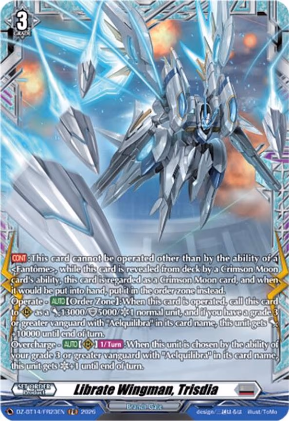 Librate Wingman, Trisdia - Frame Rare (DZ-BT14/FR23EN)