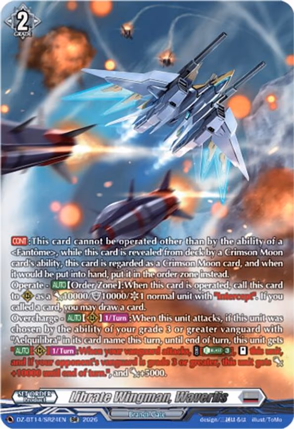 Librate Wingman, Waverlis - SR (DZ-BT14/SR24EN)