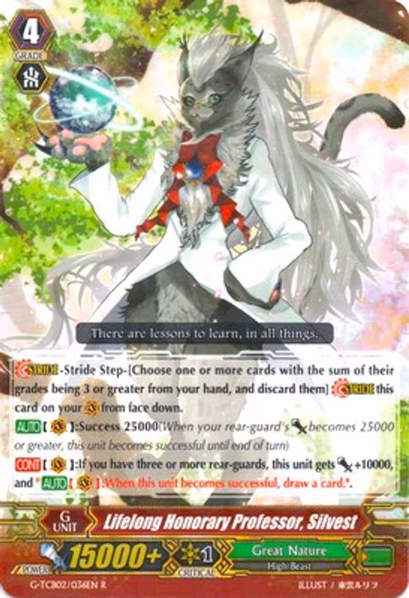 Lifelong Honorary Professor, Silvest - R (G-TCB02/036EN)