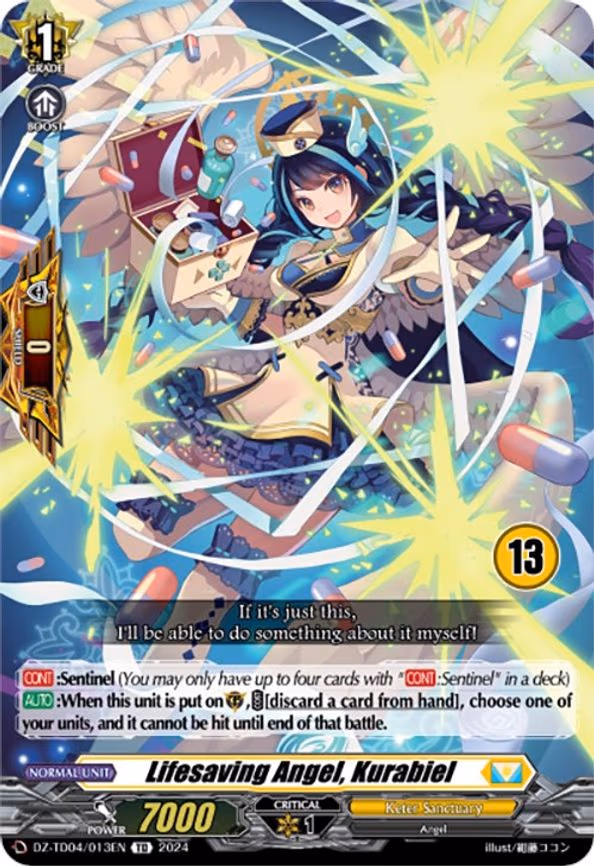 Lifesaving Angel, Kurabiel